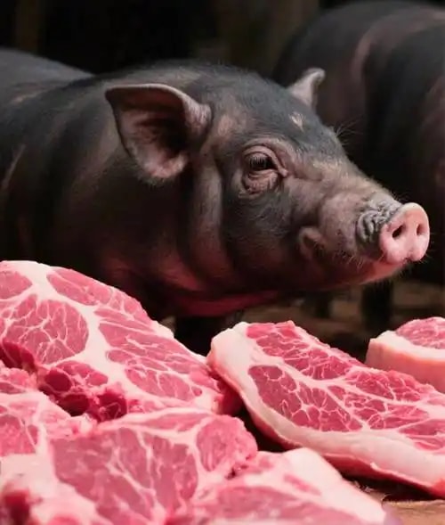 生态黑猪肉